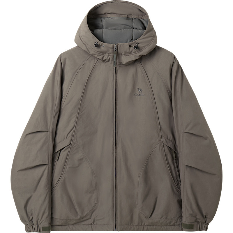 骆驼逍遥机能工装棉服秋冬保暖