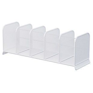 桌面书立收纳架办公室桌上书架学生宿舍用课本置物架整理神器铁艺书立架大容量立式金属书撑教室书本分隔板