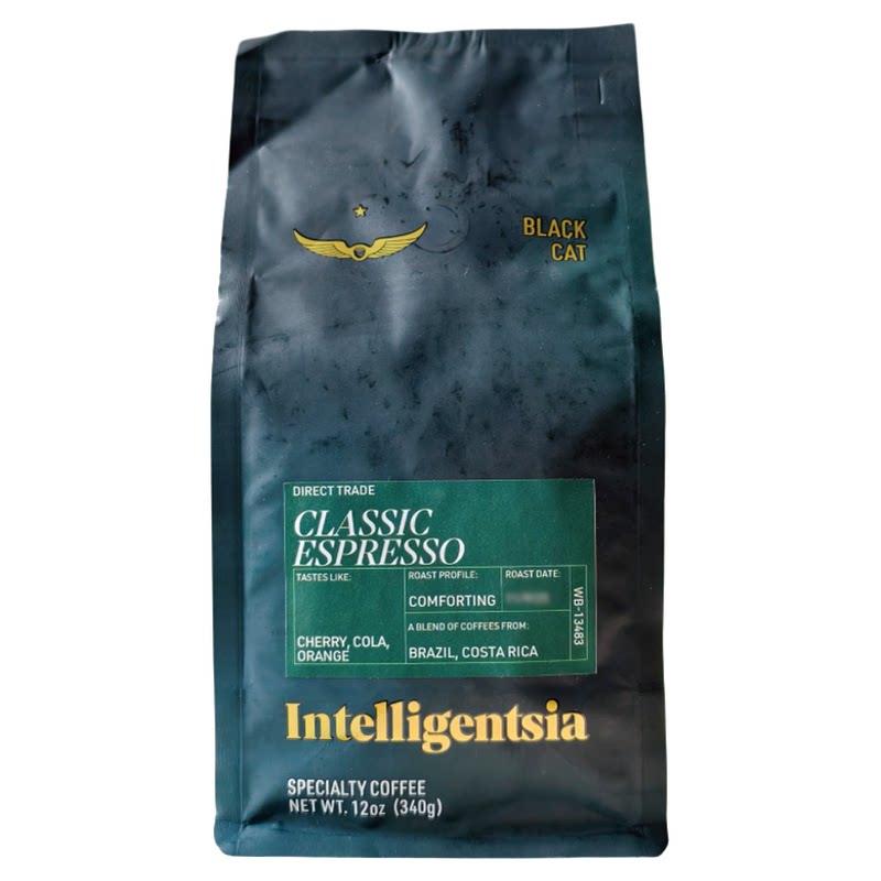 美国知识分子INTELLIGENTSIA黑猫经典意式浓缩烘焙咖啡豆340g现货