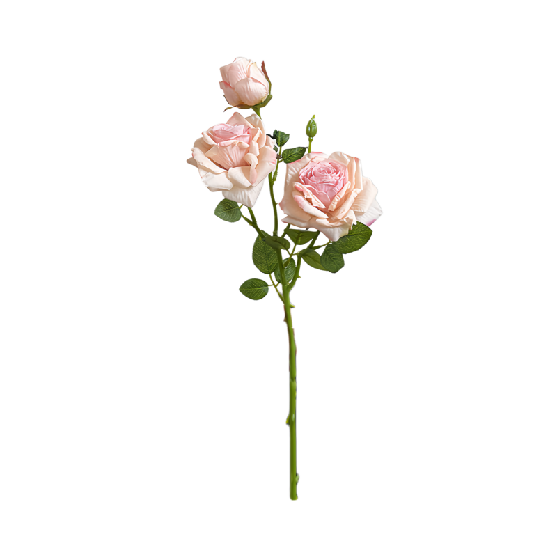 手捧花焦边玫瑰仿真花高级感逼真