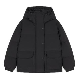 Champion冠军羽绒服长款男冬季新款情侣连帽保暖加厚外套女潮流