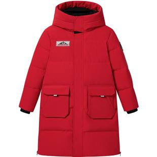 波司登极寒羽绒服女儿童羽绒服男童极寒大长款加厚东北出游保暖