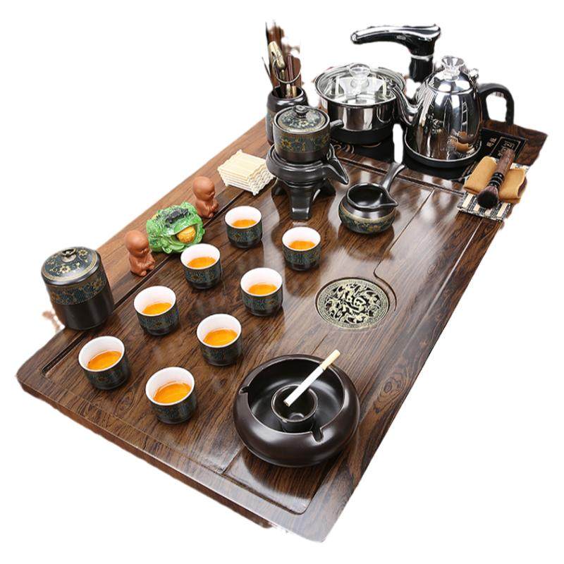 整套茶具套装全自动烧水壶一体茶整套茶具