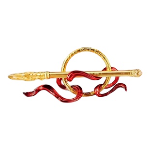 哪吒火尖枪中性笔2025年超火笔一笔定乾坤玩具稀奇古怪的笔文具圆珠笔上课可玩全球限量闹海周边高颜值中性笔