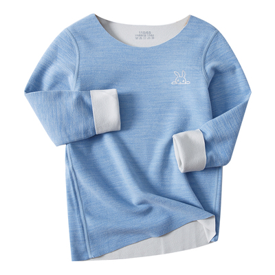 无痕长袖t恤无痕磨毛德绒