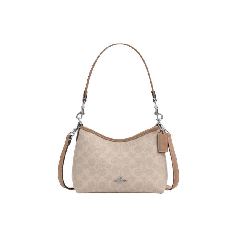 【自营】COACH/蔻驰奥莱款 LAUREL 19 女士手提斜挎单肩包半月包