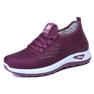 老北京棉鞋女冬季加绒加厚保暖中老年妈妈二棉鞋防滑软底奶奶布鞋