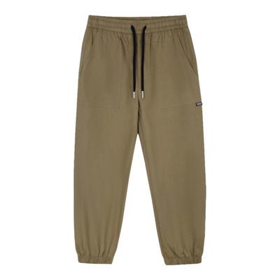 GWIT 美式复古水洗重磅cargo春秋卡其休闲裤束脚长裤潮牌工装裤男