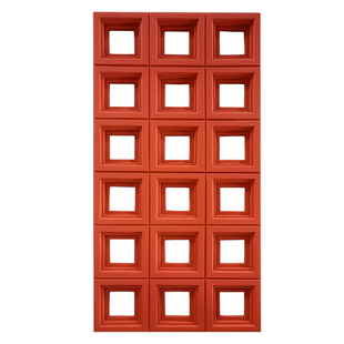 轻质空心砖pu水泥构件砖九宫格艺术装饰墙网红隔断背景镂空多孔砖