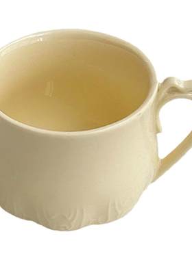 【更新】外贸出口法式精致浮雕陶瓷茶杯小容量意式浓缩咖啡杯碟