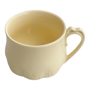 【更新】外贸出口法式精致浮雕陶瓷茶杯小容量意式浓缩咖啡杯碟