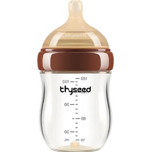 世喜玻璃奶瓶新生婴儿防胀气奶瓶0-10个月初生专用防呛奶瓶