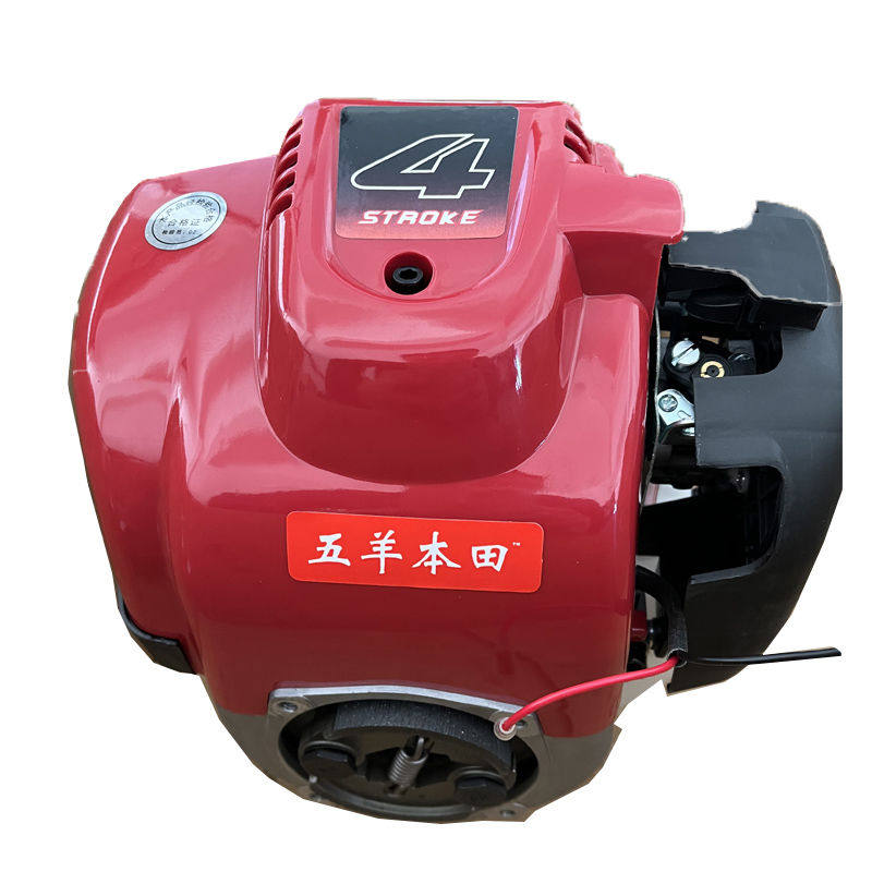 进口五羊本田割草机四冲程发动机头侧挂式汽油机背负式动力主机