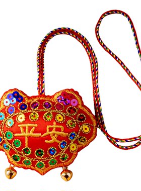 端午节粽子老虎香包彩绳项链挂件