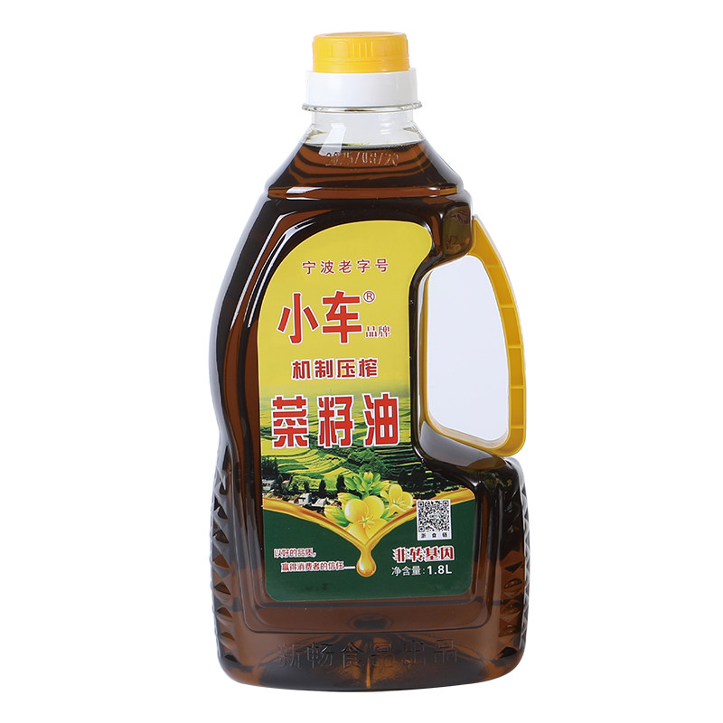 小车牌菜籽油农家纯香低温压榨