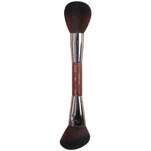 muf158双头腮红脸侧修容刷鼻影刷阴影侧影刷轮廓刷面部化妆刷