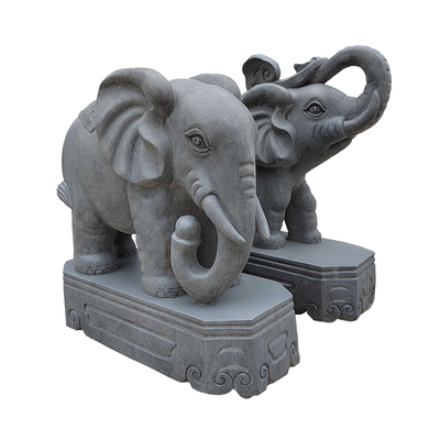 招财镇宅石雕大象天然石材门口