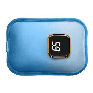 奥克斯热水袋暖手宝充电式防爆暖水袋热宝宝被窝专用暖脚神器数显