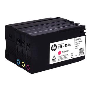 惠普7740原装墨盒953xl 955 打印机墨水7720 8730 8710 黑色 彩色