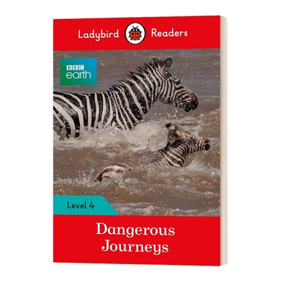 英文原版 BBC Earth Dangerous Journeys Ladybird Readers- Level 4 小瓢虫分级阅读系列 第四级 小动物 英文版 进口英语书籍