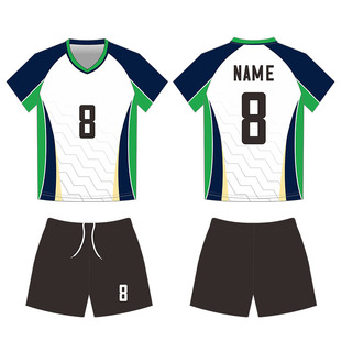 排球服套装男女款定制全身数码印速干透气排球衣比赛训练运动球服