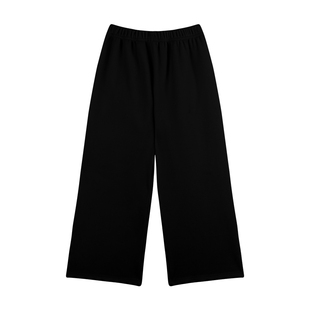 Amybaby女童阔腿裤2025新款亲子加绒加厚灯芯绒休闲直筒宽松裤子