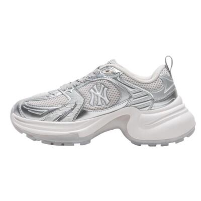 【自营】MLB女鞋2025春新款厚底老爹鞋时尚休闲鞋3ASHW045N50SIS