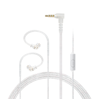 杰仕声pj系列耳机升级线带麦线控可换线hifi耳机qdc接口3.5mm