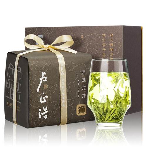 2026年新茶上市卢正浩狮字手工西湖龙井狮峰山脉明前特级绿茶送礼