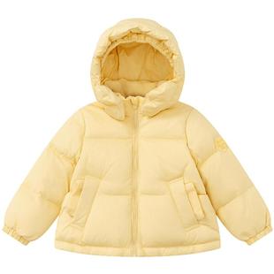 笛莎官方旗舰童装女童羽绒服秋冬季新款宝宝儿童时尚三防短款外套