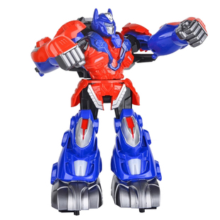 遥控机器人玩具男孩体感格斗智能双人拳击对打架亲子互动儿童礼物