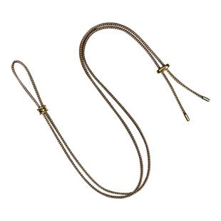 洪菁手作 老铺同款玉石黄金吊坠挂绳八股项链绳男女通用款