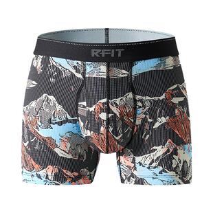 1条丨RFIT男士户外旅行内裤GO系列运动快干四角裤男【镜湖雪岭】