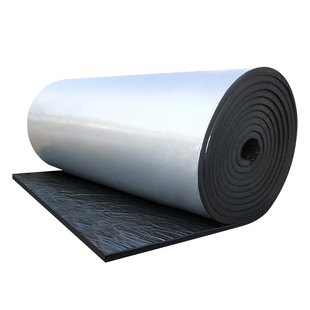 隔热耐高温黑色屋顶隔热防火阳光房隔热棉自粘水管道防冻保温棉