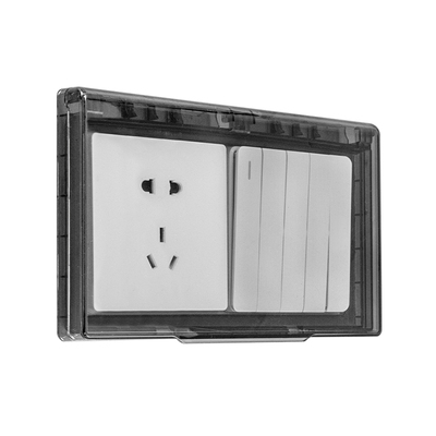 超薄双86型防水盒二位防溅盒