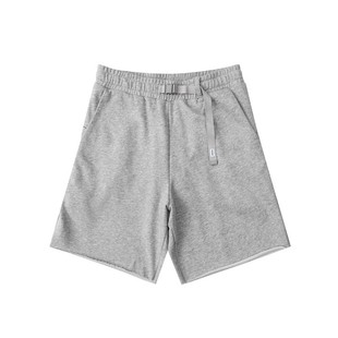 OCTOBEE夏季日系宽松休闲松紧卷边百搭男女拉链短裤五分裤卫裤潮