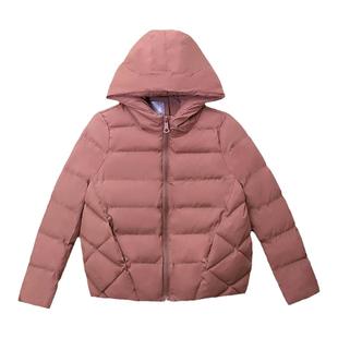 2026冬季大码工作棉衣女韩版宽松连帽羽绒棉服新款厚棉袄显瘦外套