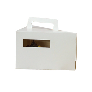 慕斯切块蛋糕盒三角切片三明治包装盒西点纸盒甜品切件打包盒盒子