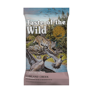 【尝鲜装顺丰发货】荒野盛宴美版无谷鹿肉鳟鱼长肉美毛全猫粮150g