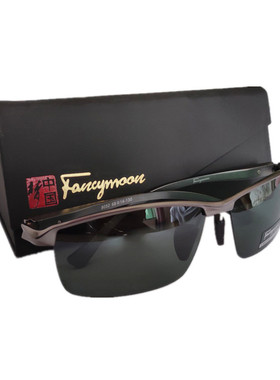 高清遮阳开车偏光大圆脸个性墨镜