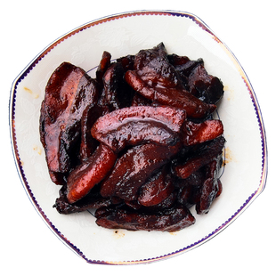 贵州软哨片片脆哨五花肉片正宗特产酸汤火锅夺夺粉配菜批发猪油渣