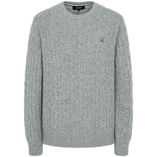 【新品】100%绵羊毛BEANPOLE滨波2025年秋冬男慵懒感时尚针织毛衫