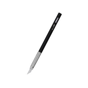 日本进口爱利华OLFA全金属雕刻刀 LTD-09笔刀橡皮章纸艺32.8°模型木雕刻刀小型美工刀贴膜刀手工雕花小刀