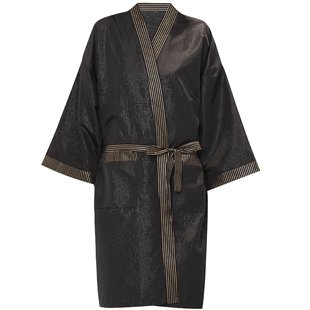 理发店客服围布美发客袍发廊剪发和服染发衣焗油工作服潮高档专业