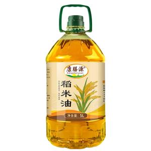 纯稻米油5L大桶双1W谷维素康膳源