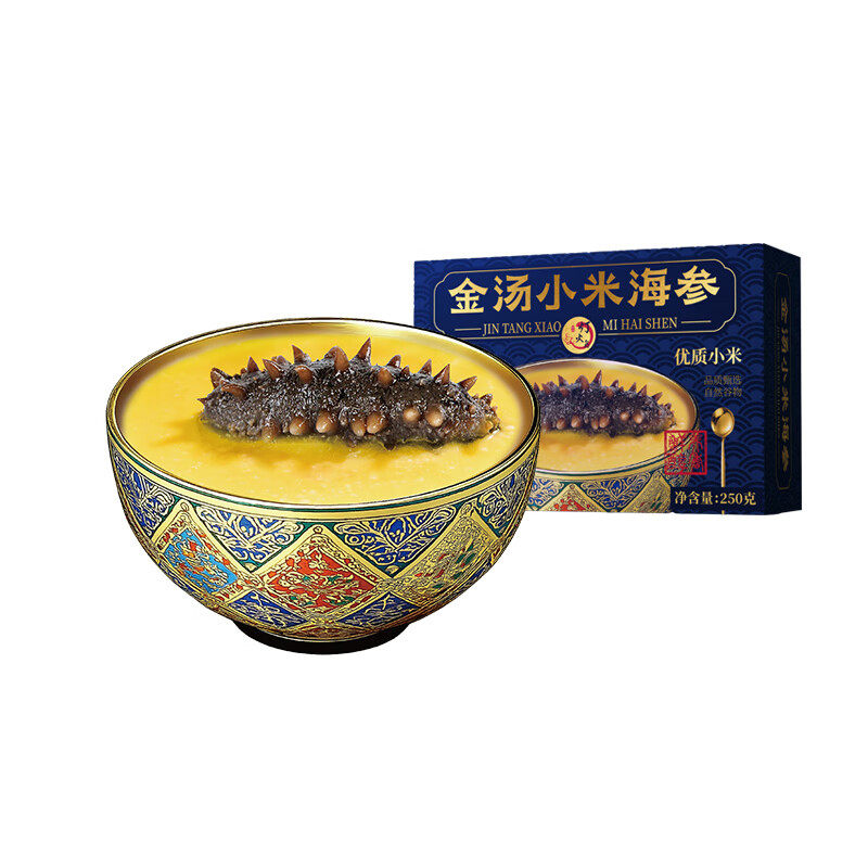 【刺参小米粥海参刺好口感好】