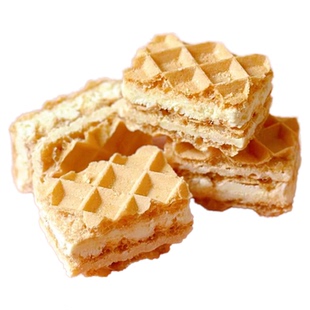 熔岩威化芝士饼干巧克力威化零食小包装休闲网红办公室下午茶袋装