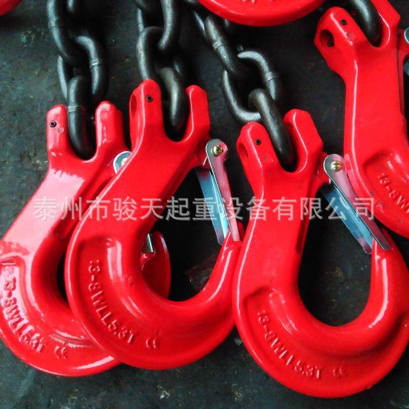 可调节链条吊具10t*2m 调节4腿吊具10t3m 可调节链条索具 调节链