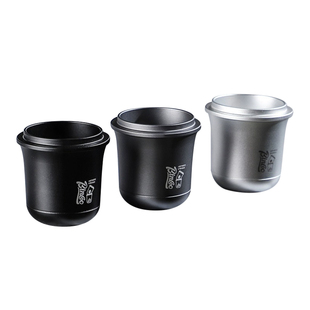 Bincoo咖啡铝合金接粉杯意式器具接豆称豆杯防飞粉落粉杯51/58mm