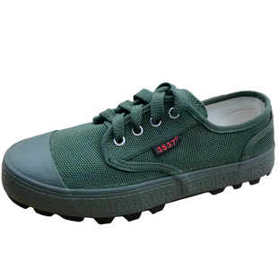 3537解放鞋夏秋男女工地干活鞋耐磨军训劳动透气正品黄胶鞋劳保鞋